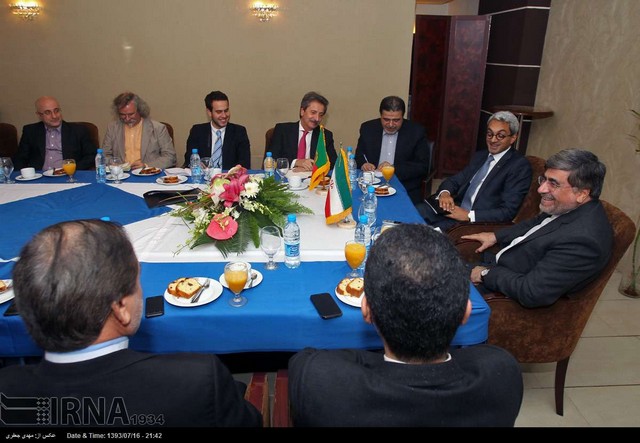 دیدار وزیران فرهنگ ایران و پرتغال (عکس)