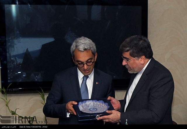 دیدار وزیران فرهنگ ایران و پرتغال (عکس)