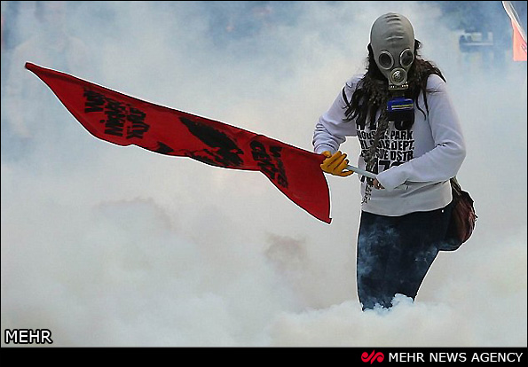 تظاهرات ضد داعش مردم ترکیه (عکس)