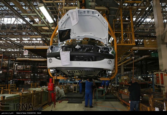 تولید پژو 206 با موتور ایرانی (عکس)