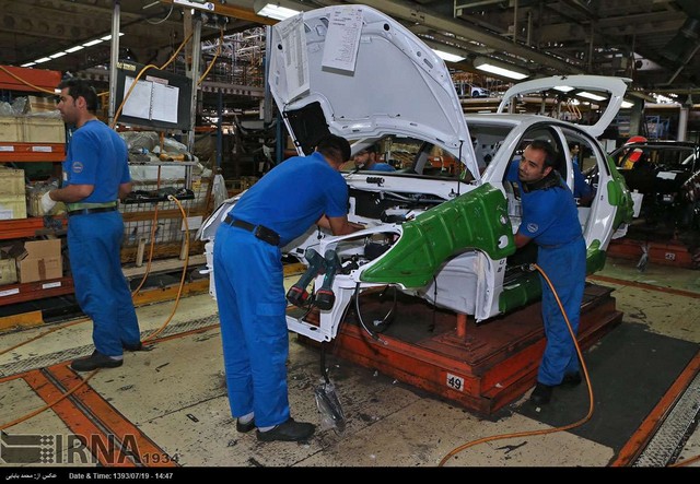 تولید پژو 206 با موتور ایرانی (عکس)