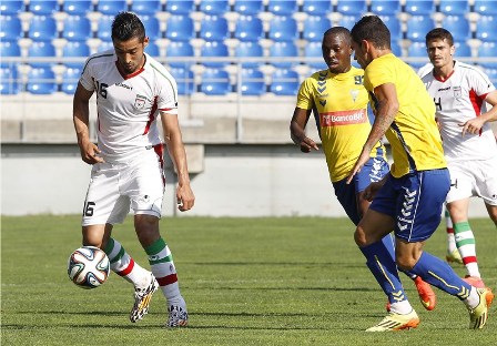 بنفیکا 0-1 ایران(+عکس)