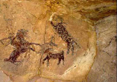 نقاشی 9 هزار ساله در کوهدشت (عکس)
