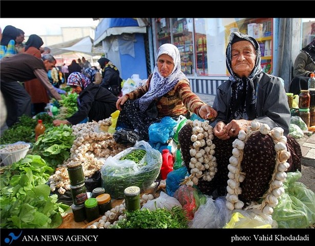 بازار محلی در گیلان (عکس)