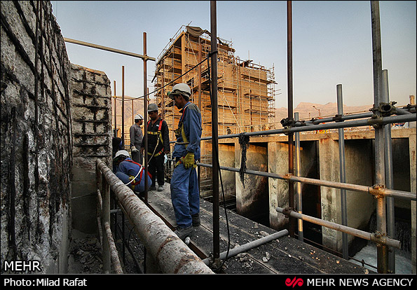 کارگران عسلویه (عکس)