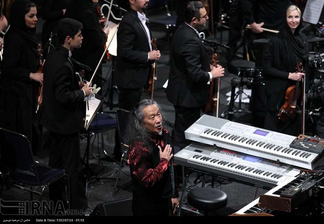 کنسرت «کیتارو» در تهران (عکس)