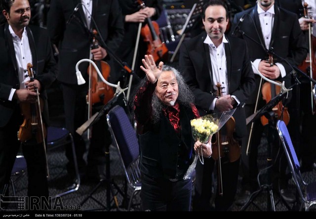 کنسرت «کیتارو» در تهران (عکس)