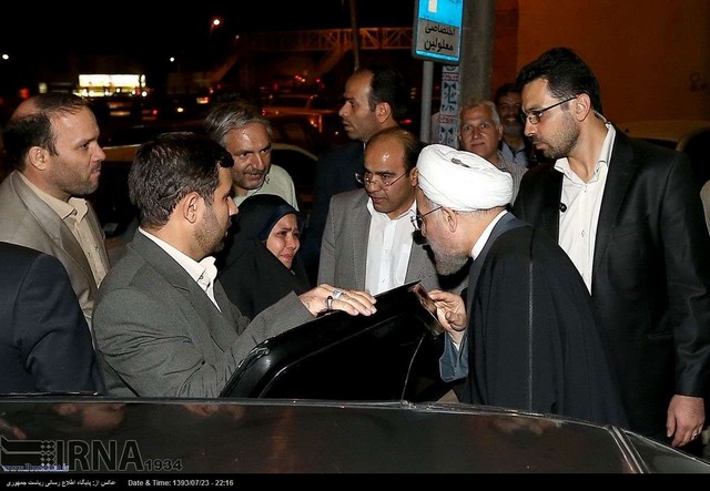 دیدارهای روحانی (عکس)