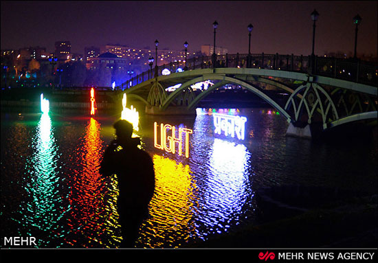جشنواره قلمرو نور در مسکو (عکس)