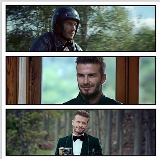 تبلیغ بکام برای Haig Club(+عکس)