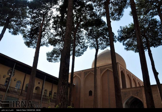 سیصد و پنجاه سالگی کلیسای وانک - اصفهان (عکس)