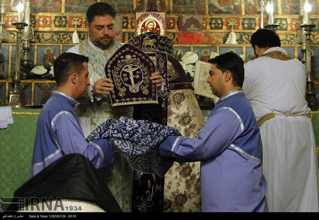 مراسم سالروز تاسیس کلیسای وانک - اصفهان (عکس)