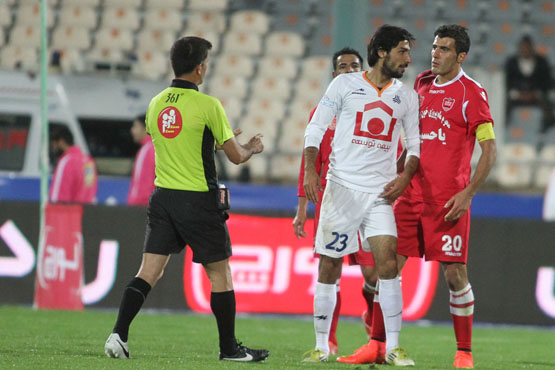 شکست پرسپولیس برابرسایپا(گزارش تصویری)