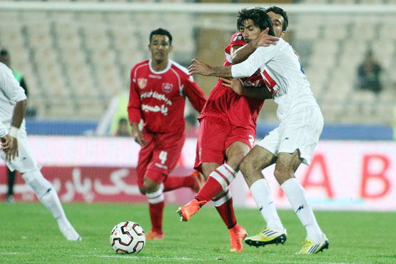 شکست پرسپولیس برابرسایپا(گزارش تصویری)