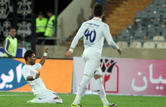 شکست پرسپولیس برابرسایپا(گزارش تصویری)