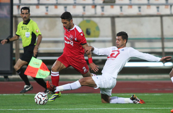 شکست پرسپولیس برابرسایپا(گزارش تصویری)