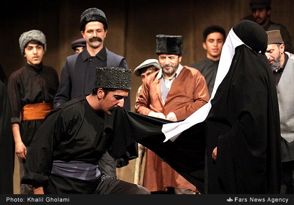 نمایش حماسه ستارخان در تبریز (عکس)