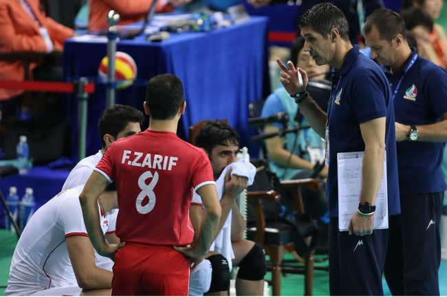 والیبال ایران - هند (گزارش تصویری)