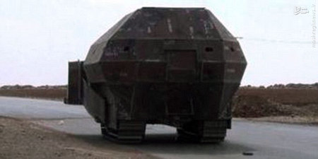 ماشین‌های جنگی‌ عجیب پیشمرگه کُرد برای مبارزه با داعش (عکس)