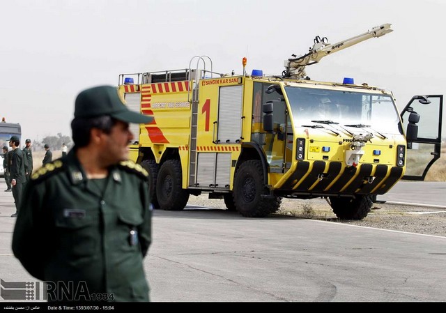 مانور طرح اضطراری فرودگاه - مشهد (عکس)