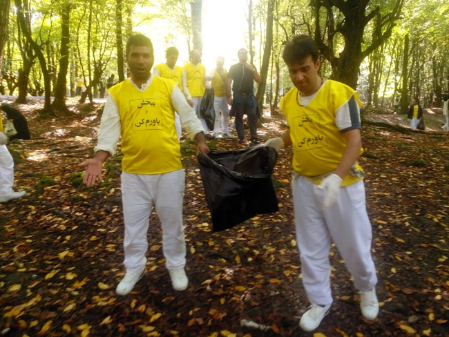 پاکسازی حرم، جنگل، دریا به دست کارتن ‌خوابهای بهبود یافته از اعتیاد