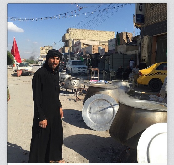 کرارجاسم نذرش را ادا کرد(+عکس)