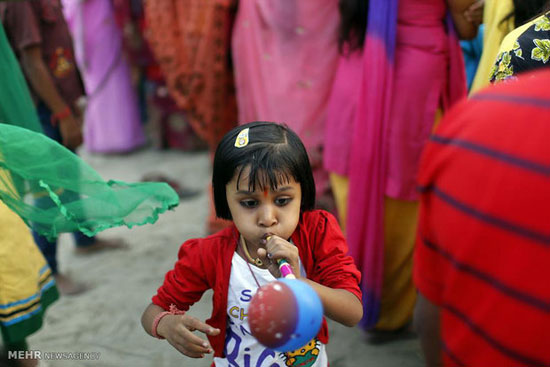 جشنواره چهات در هند (عکس)