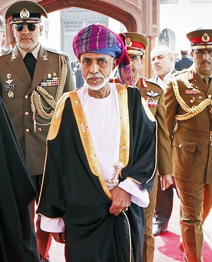 سلطان قابوس بعد از 4 ماه درمان در آلمان (عکس)
