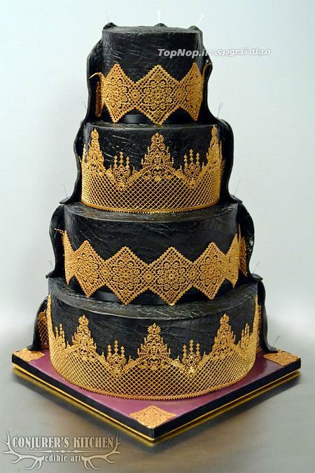 چندش آور ترین کیک عروسی! (عکس)