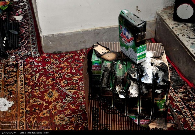 انفجار در یک واحد مسکونی - اصفهان (عکس)