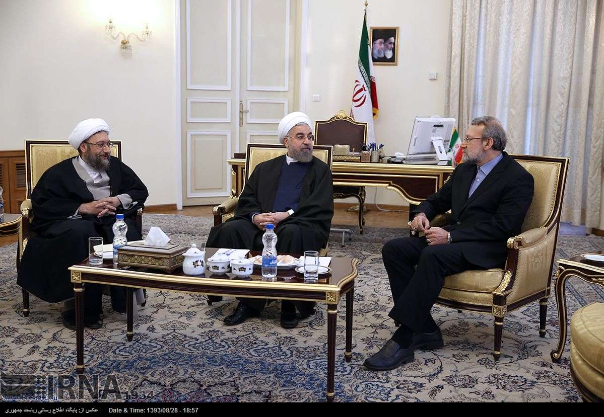 نشست مشترک سران قوا (عکس)