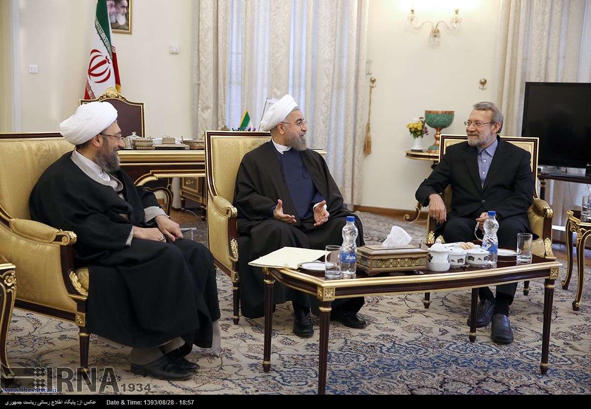 نشست مشترک سران قوا (عکس)