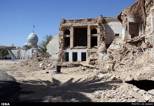 تخریب خانه تاریخی در شیراز (عکس)