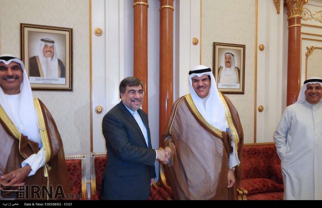 سفر وزیر فرهنگ و ارشاد به کویت (عکس)