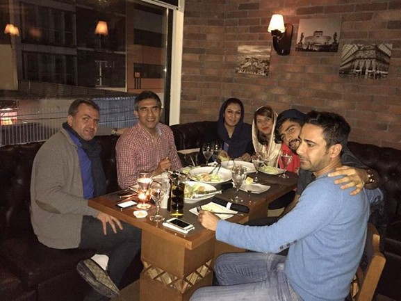 شام خانوادگی احمدرضا عابدزاده(عکس)