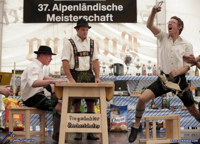 مسابقه انگشت کشی - آلمان (عکس)