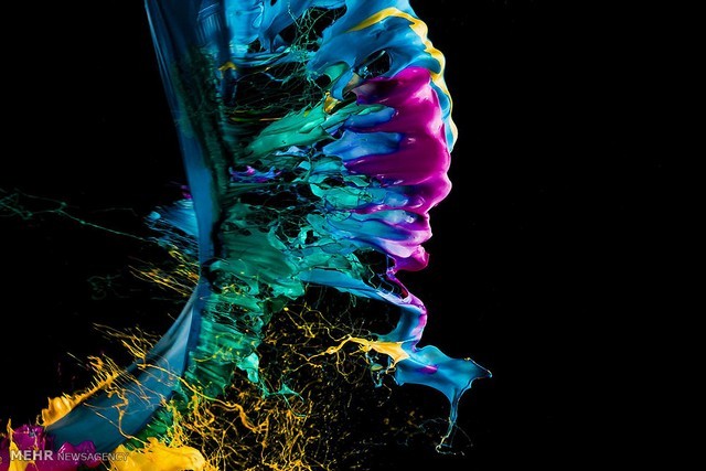 خلق اثر هنری با مته برقی (عکس)