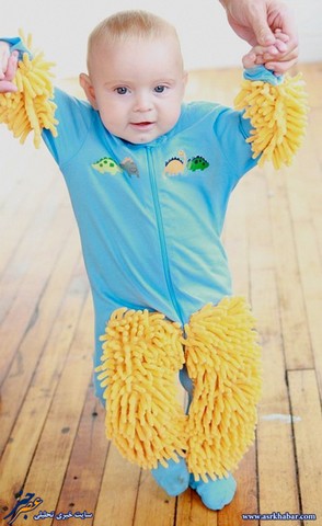 لباس مخصوص بچه های بازیگوش (عکس)