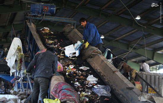 تبدیل کردن زباله به برق در تهران (عکس)
