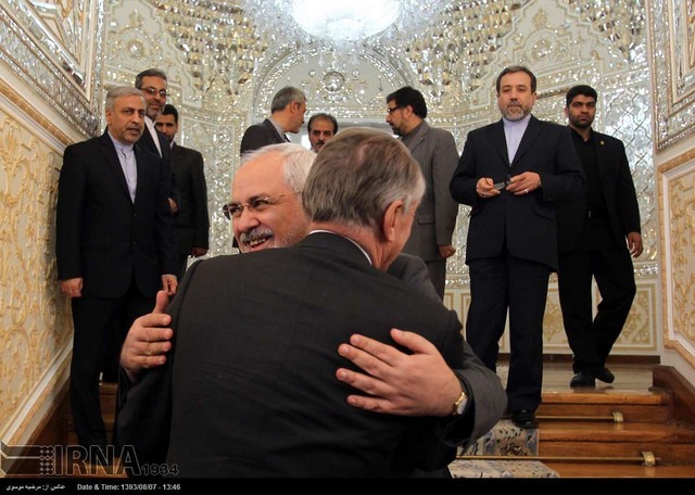 دیدار قائم مقام دبیرکل سازمان ملل متحد با ظریف (عکس)