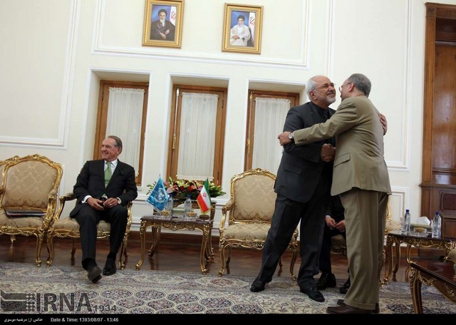 دیدار قائم مقام دبیرکل سازمان ملل متحد با ظریف (عکس)