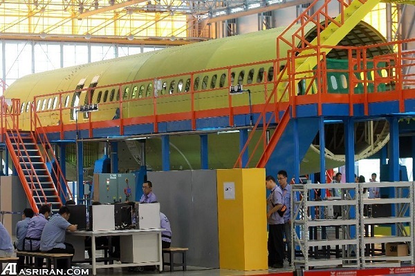 تولید جت مسافربری C919 در شانگهای