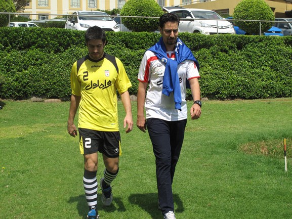 اولین تمرین تیم ملی در ژوهاسنبورگ(عکس)