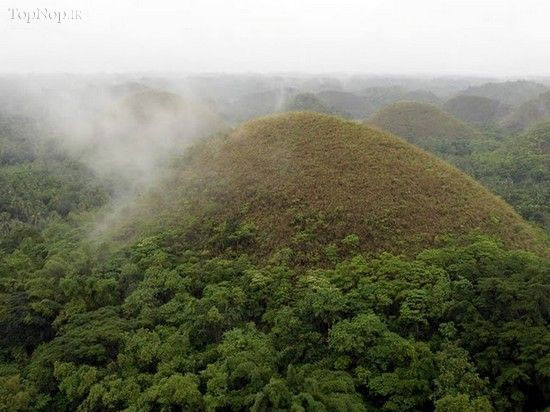تپه های شکلاتی در فیلیپین (+عکس)