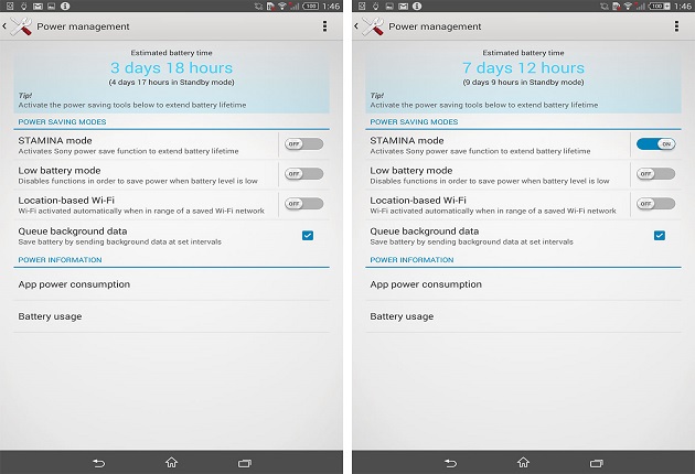 هر آنچه که باید درباره‌ Stamina Mode سری اکسپریا سونی بدانید