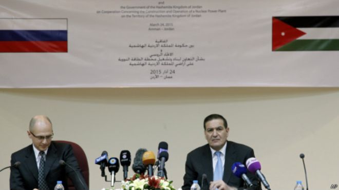 روسیه برای اردن نیروگاه هسته‌ای می‌سازد