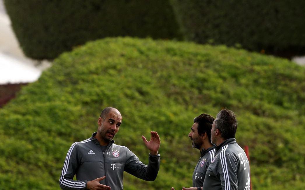 نمایش تک نفره گواردیولا در تمرین (گزارش تصویری)