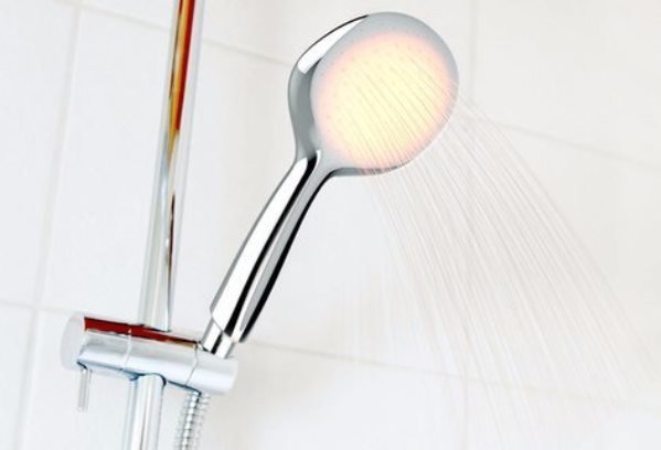 ساخت دوش هوشمند حمام با لامپ های LED