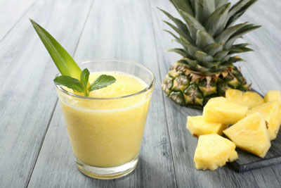 درمان سینوزیت با آناناس