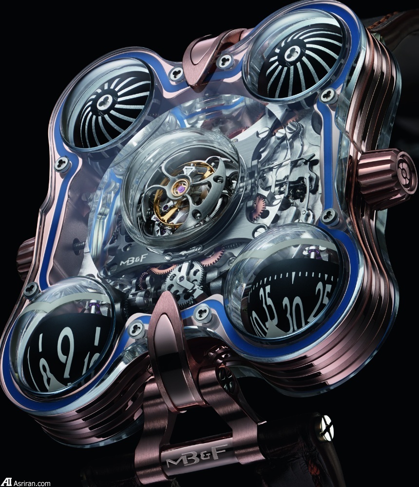 معرفی ساعت 400 هزار دلاری MB&F HM6 SV
